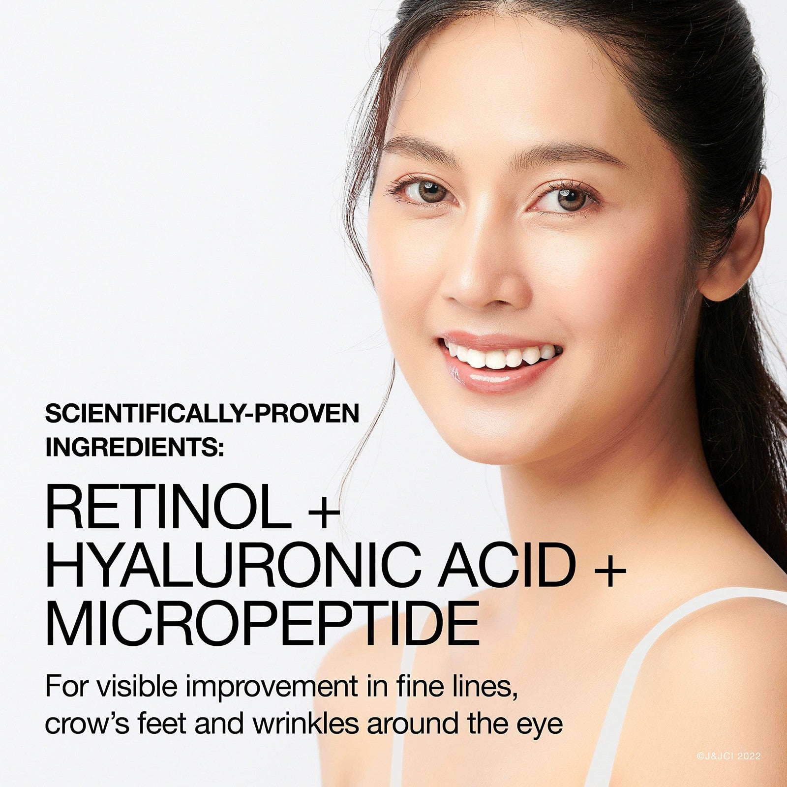 Neutrogena Rapid Wrinkle Repair Retinol Pro+ Night Cream face moisturizer jar with white lid and smooth cream texture.