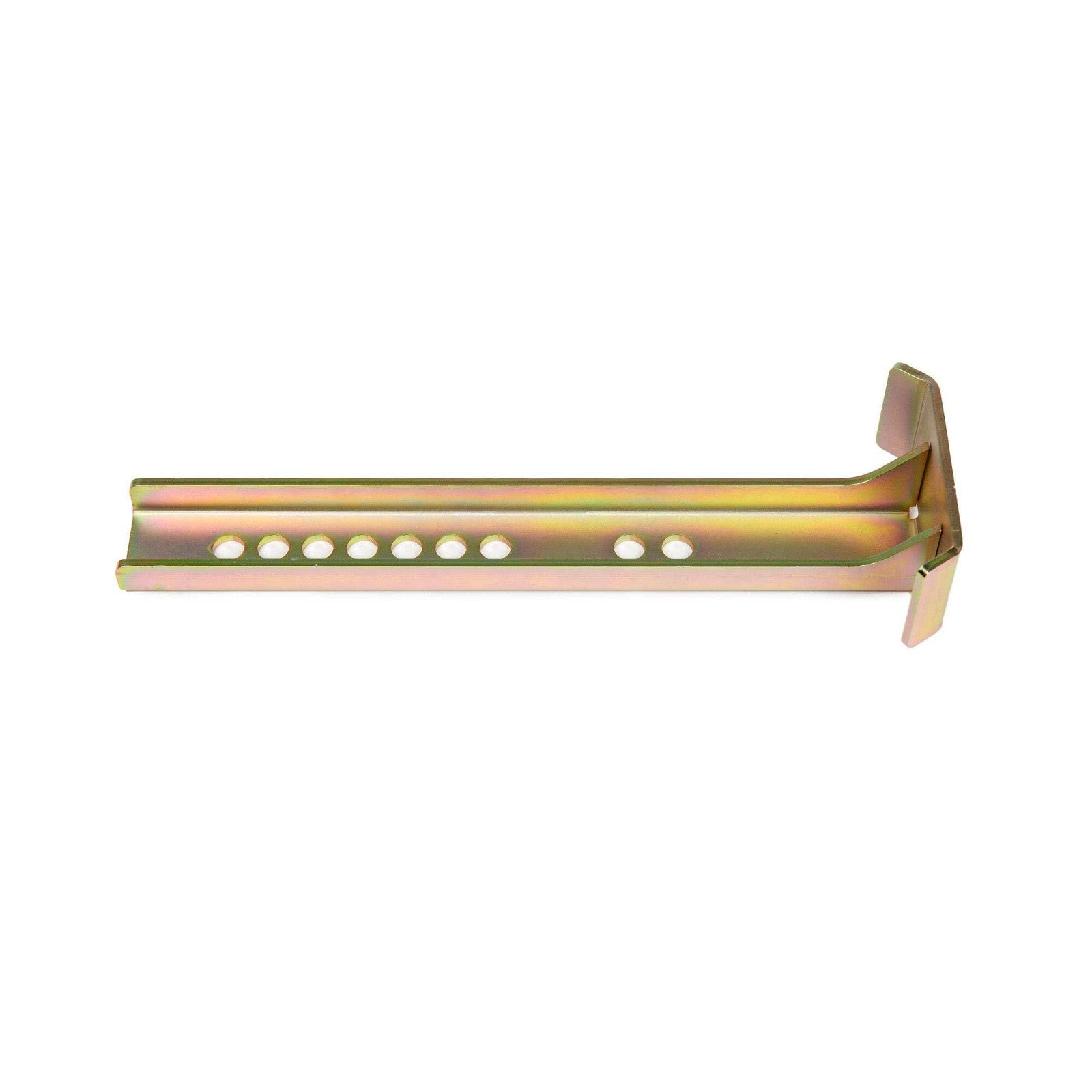 Mr. Snow Plow BOSS STB03220 kickstand leg with straight blade, zinc-plated replacement part for RT3 snowplow equipment.