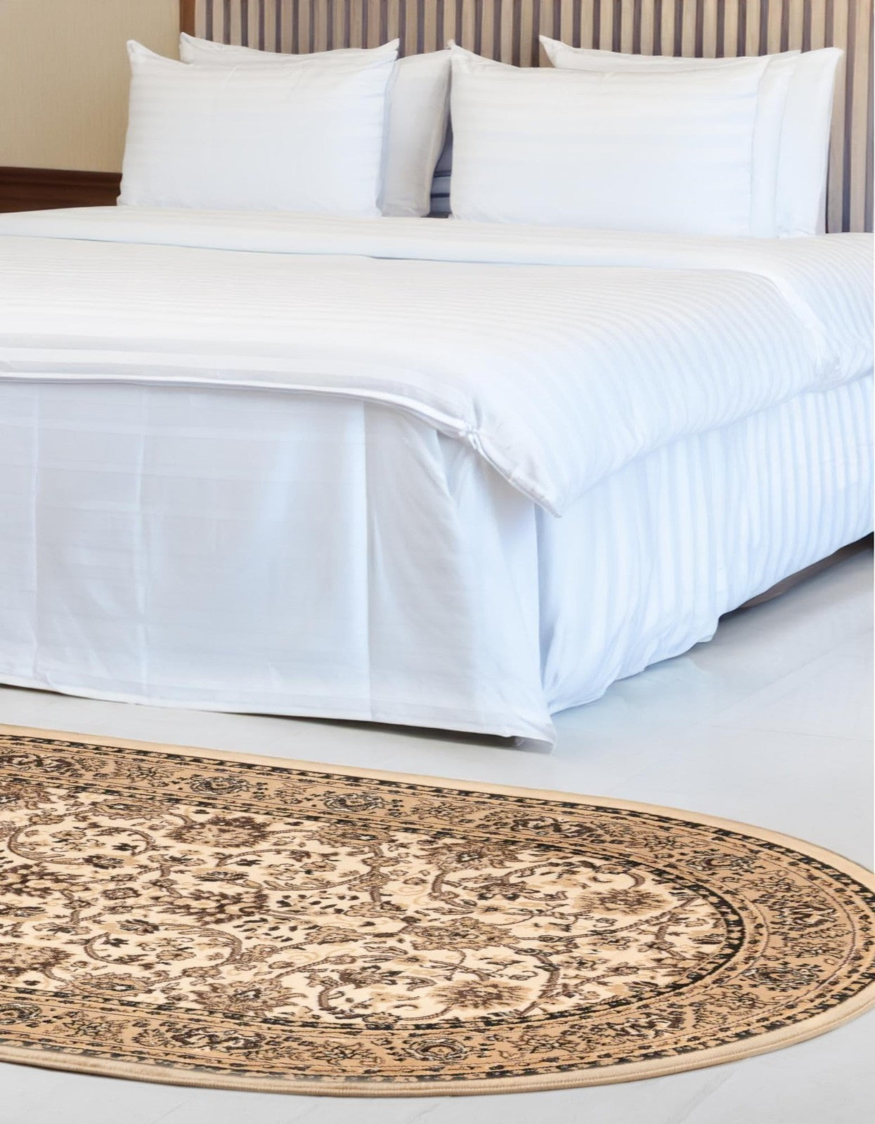 Unique Loom Sialk Hill Collection Washington oval area rug, 3'3" x 5'3", featuring intricate patterns and vibrant colors.