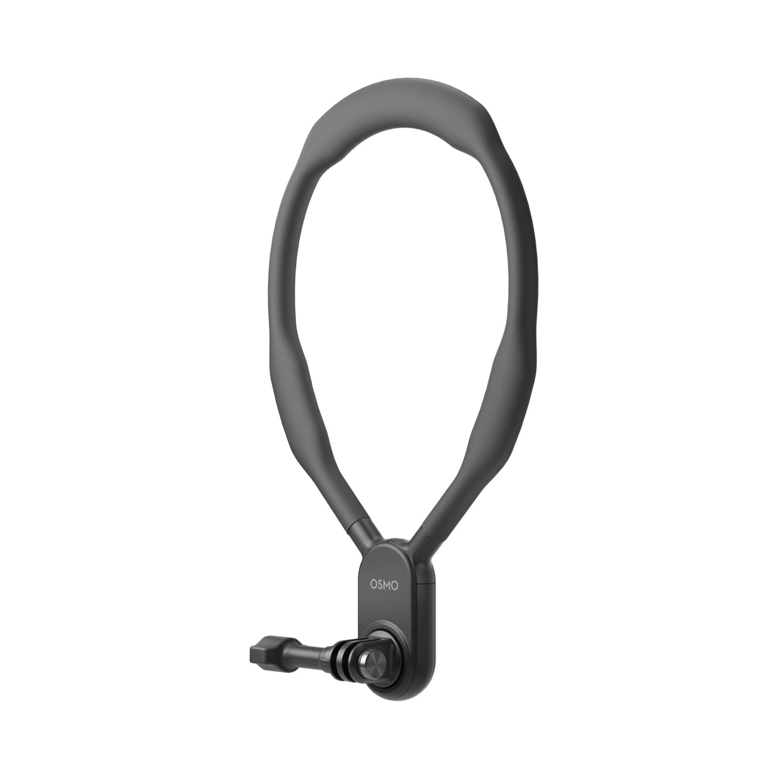 DJI Osmo Action hanging neck mount attached to Osmo Nano and DJI Osmo Action camera, showcasing adjustable design and comfortable fit.