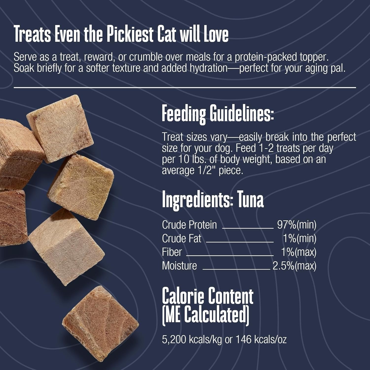 Whole Life Pet Products Whole Life Cat Just One Freeze-Dried Treats Variety Pack with chicken and salmon treats for cats.
