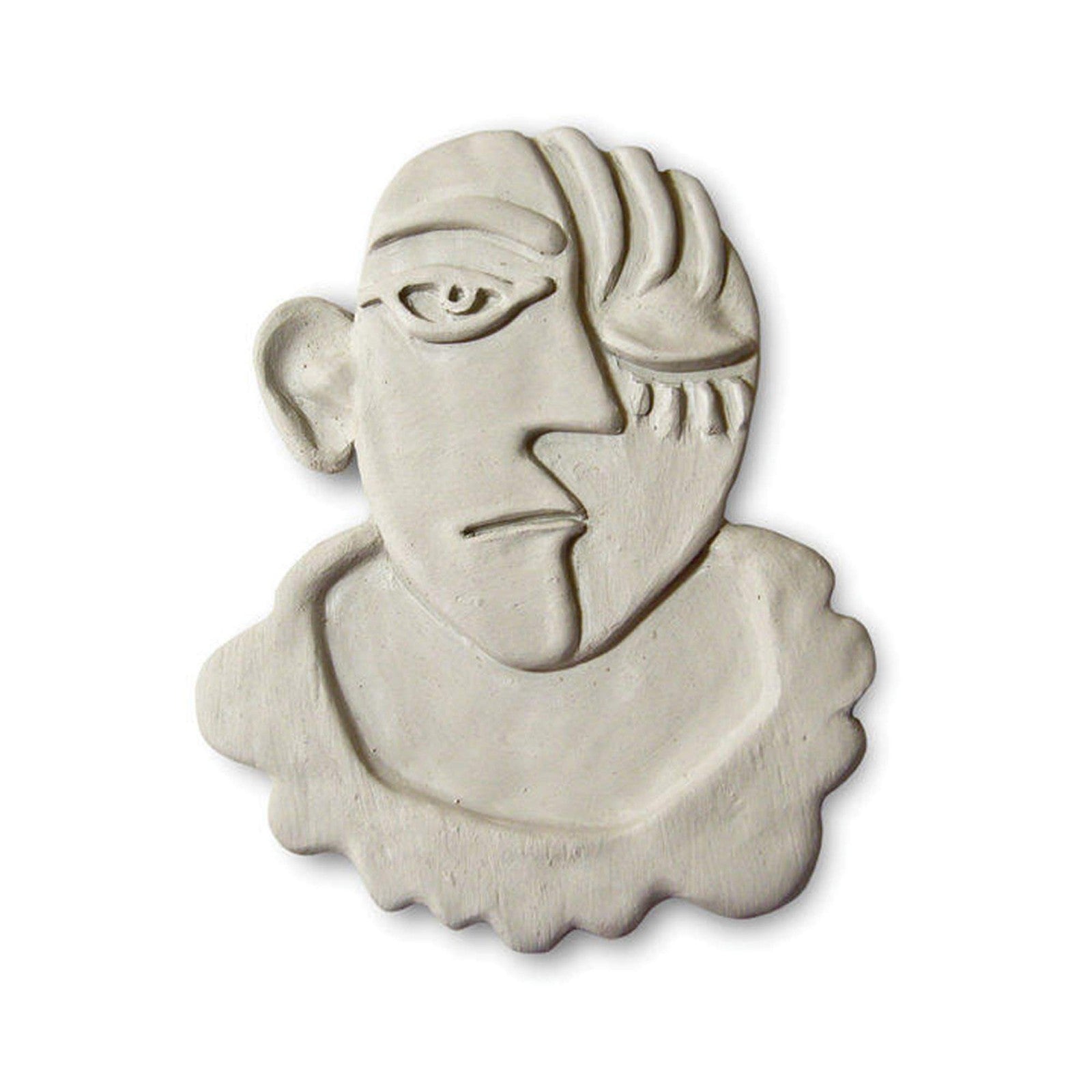 Gray AMACO Marblex Self-Hardening Clay 25lbs bundle, showing textured clay block with smooth surface and natural color.