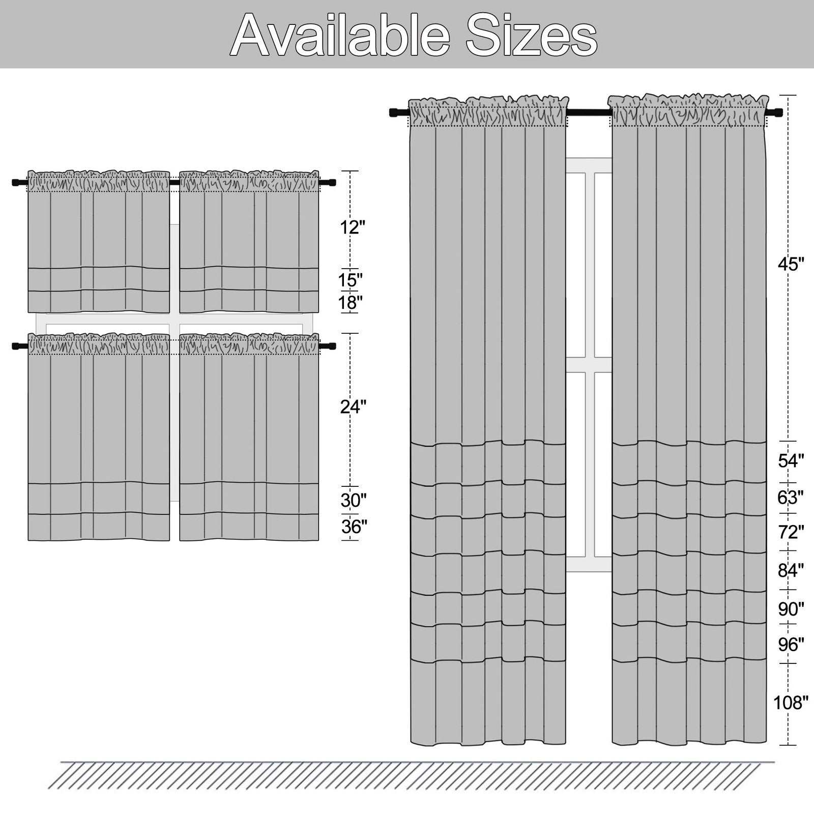 Donren hunter green curtain tiers for small windows, mini blackout curtains with adjustable rod pockets for privacy and light control.