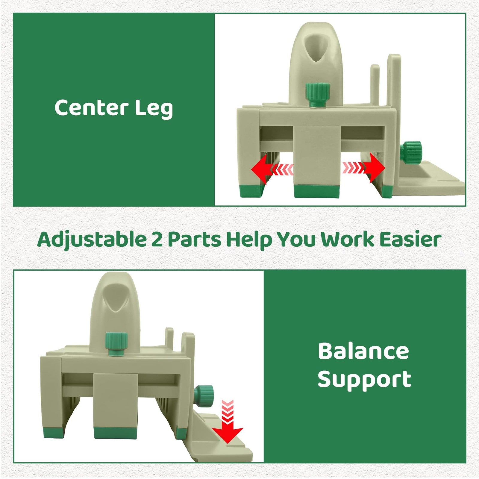 Kiahao woodworker's push block for table saws, router tables, band saws, and jointers, made of durable material for safety and precision.