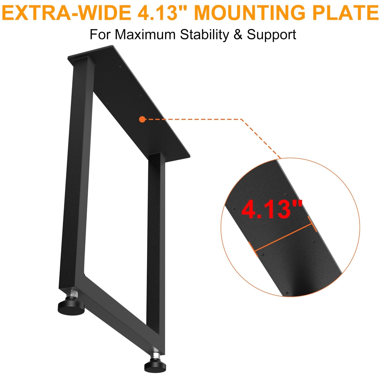 Heavy duty metal table legs by CHICAURA, 28x20 inch aesthetic frame for dining tables, sturdy and modern design.