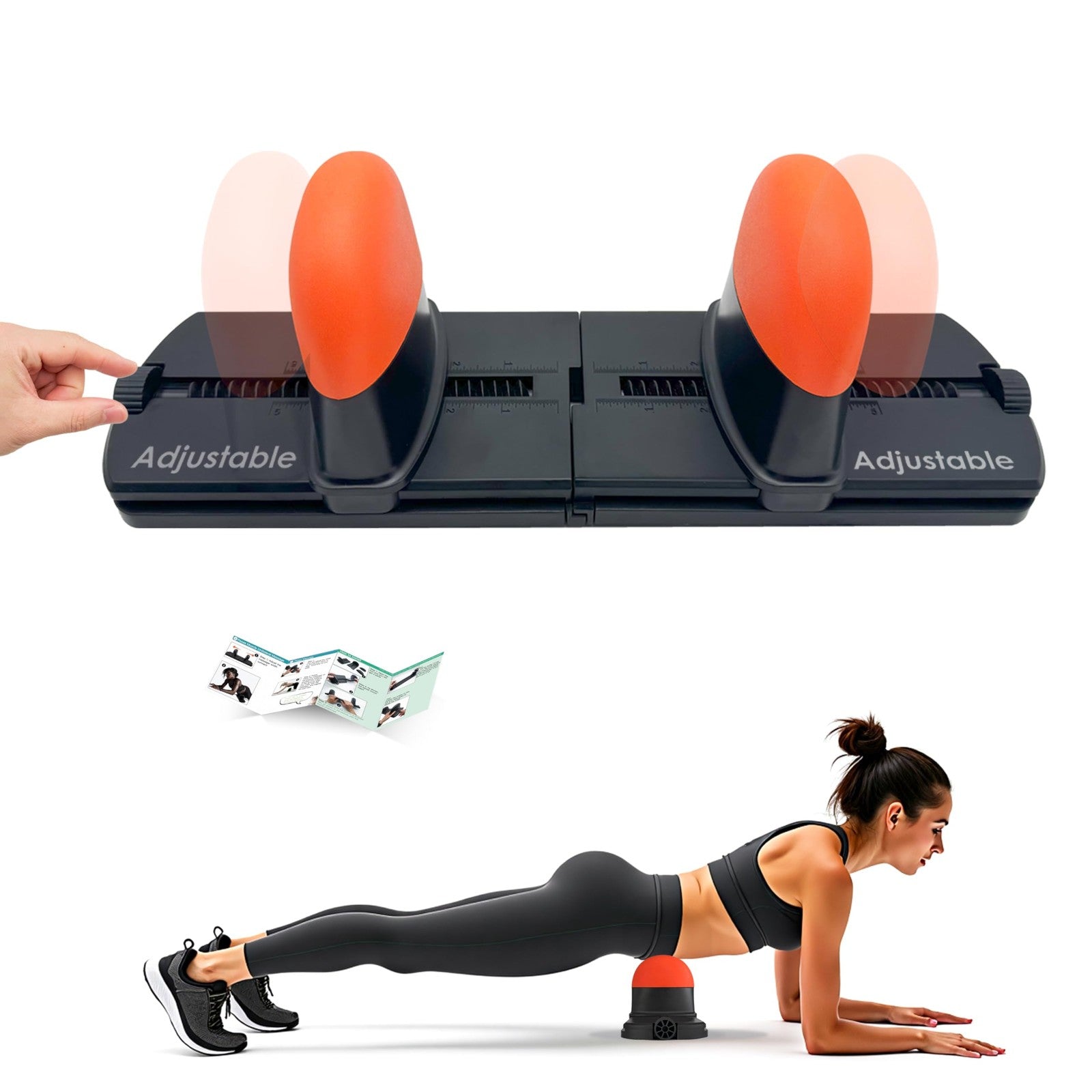 Comfyon psoas muscle release and deep tissue massage tool for back, QL, and hip therapy, adjustable for targeted muscle relief.