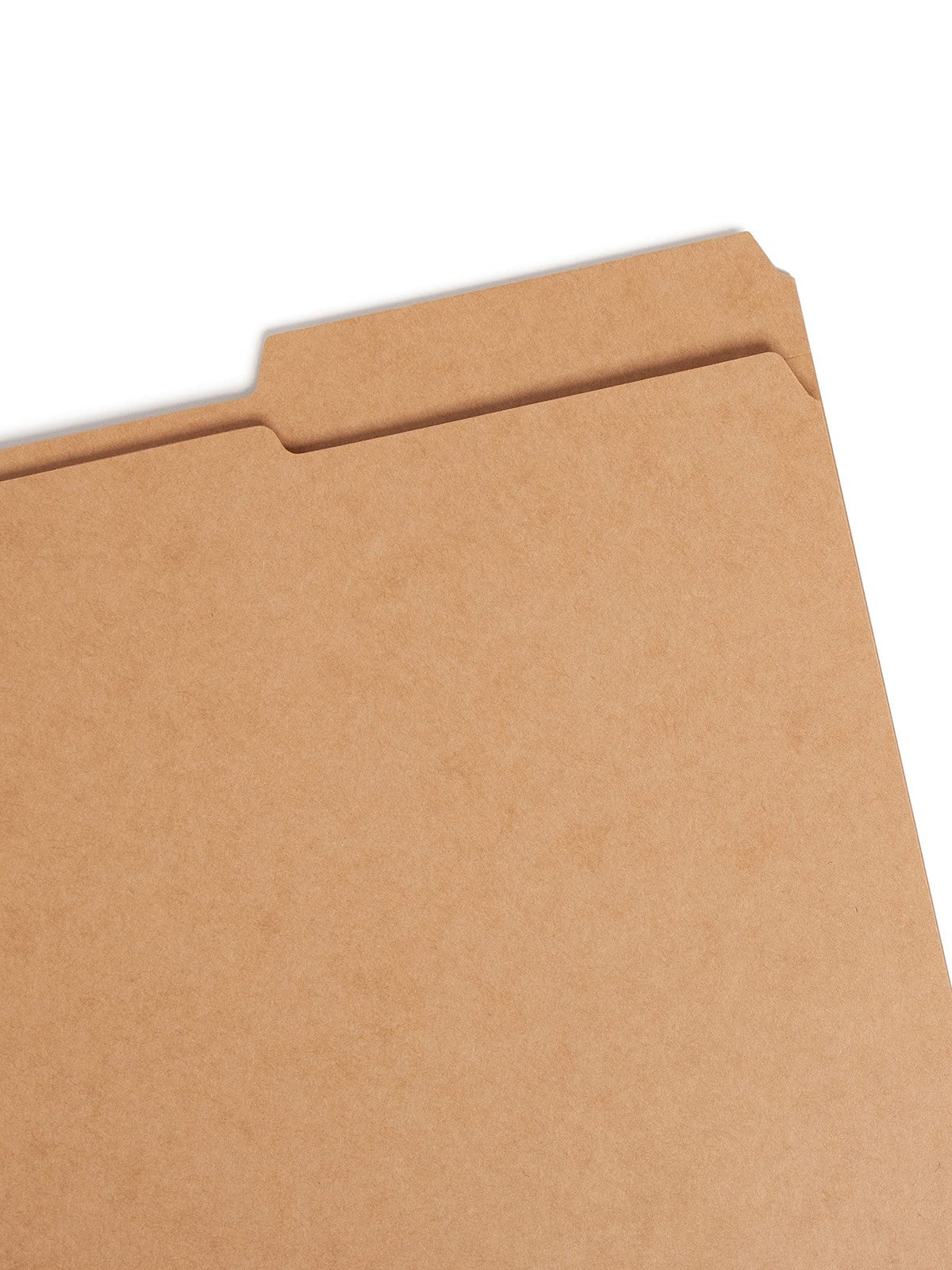 Reinforced Smead letter-sized file folder with 2/5-cut tab on right, guide height, and labeled "S" for organized filing.