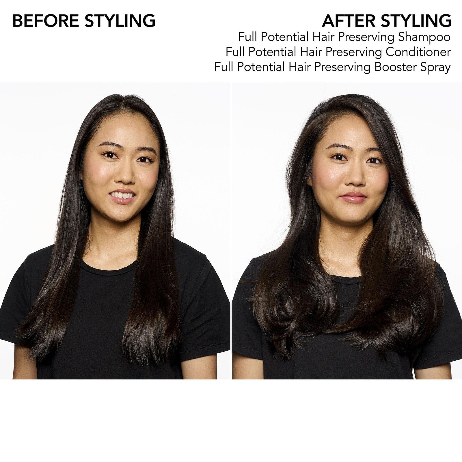 Bumble and bumble Full Potential Hair Preserving Shampoo bottle, strengthening and preserving hair health in a sleek design