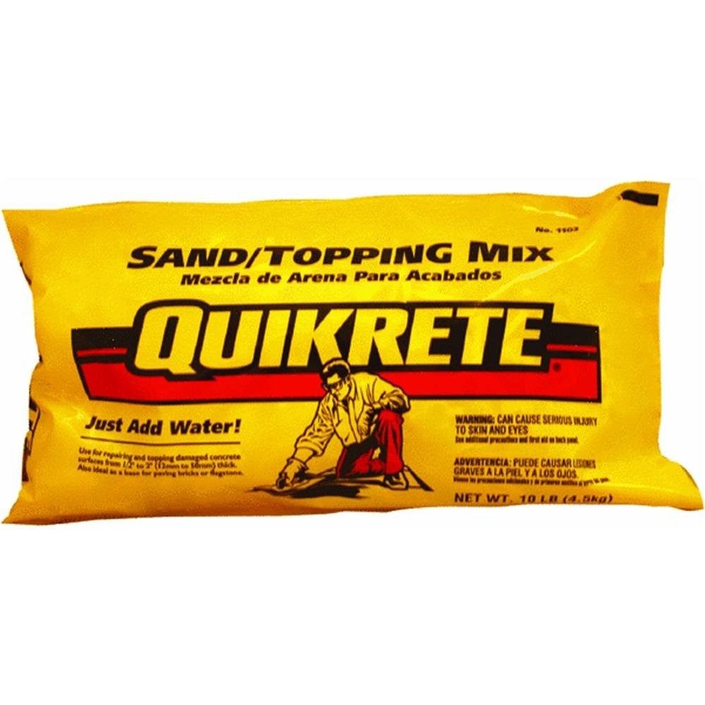 SAKRETE 110310 10 lb sand mix bag with durable gray Portland cement and graded sand