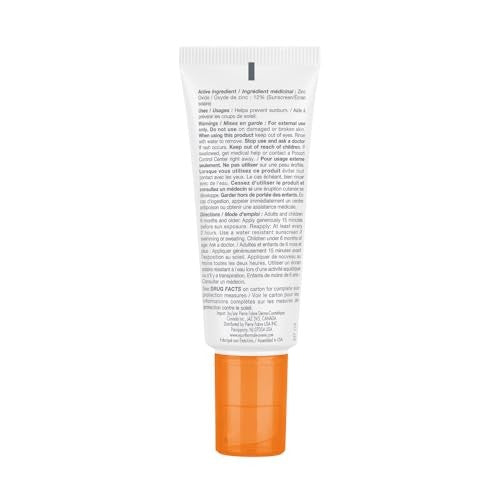 Avène Mineral Sunscreen SPF 50 face lotion in a white tube, fast-absorbing, 100% mineral formulation for sun protection.