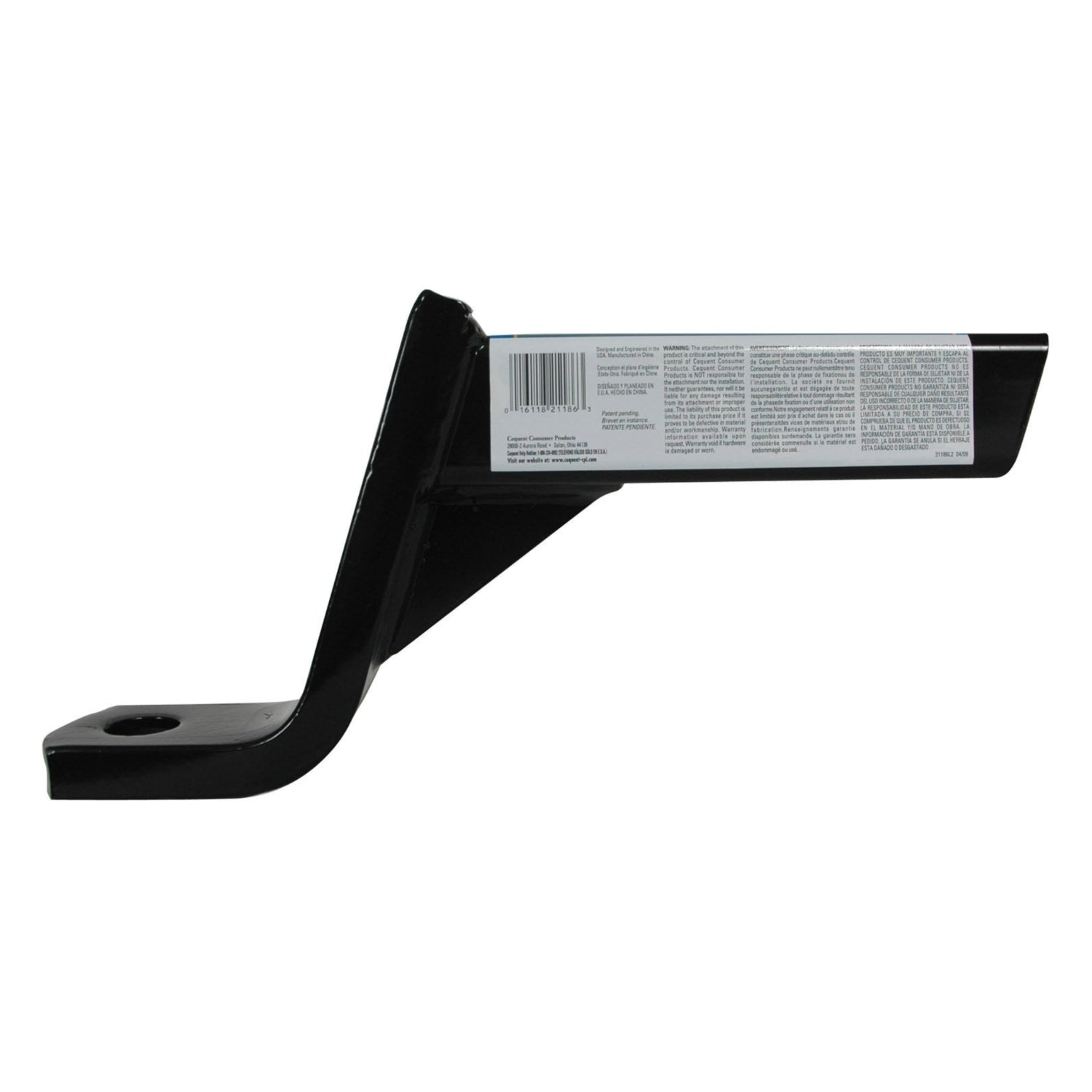 Reese Towpower 21186 Quick Loading Ball Mount for trailer towing, showing the hitch ball and mounting mechanism