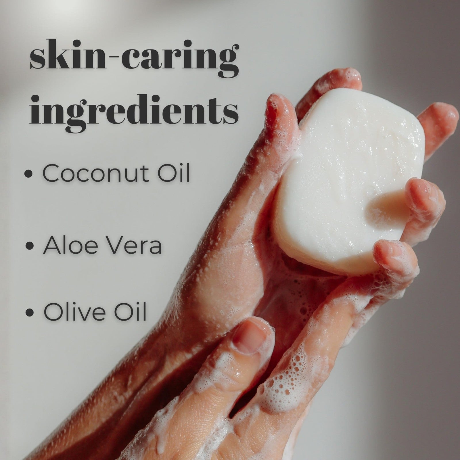 Mountain Ocean Skin Trip Coconut Soap bar, 4.5oz, in a pack of six, with a gentle cleansing and moisturizing appearance.