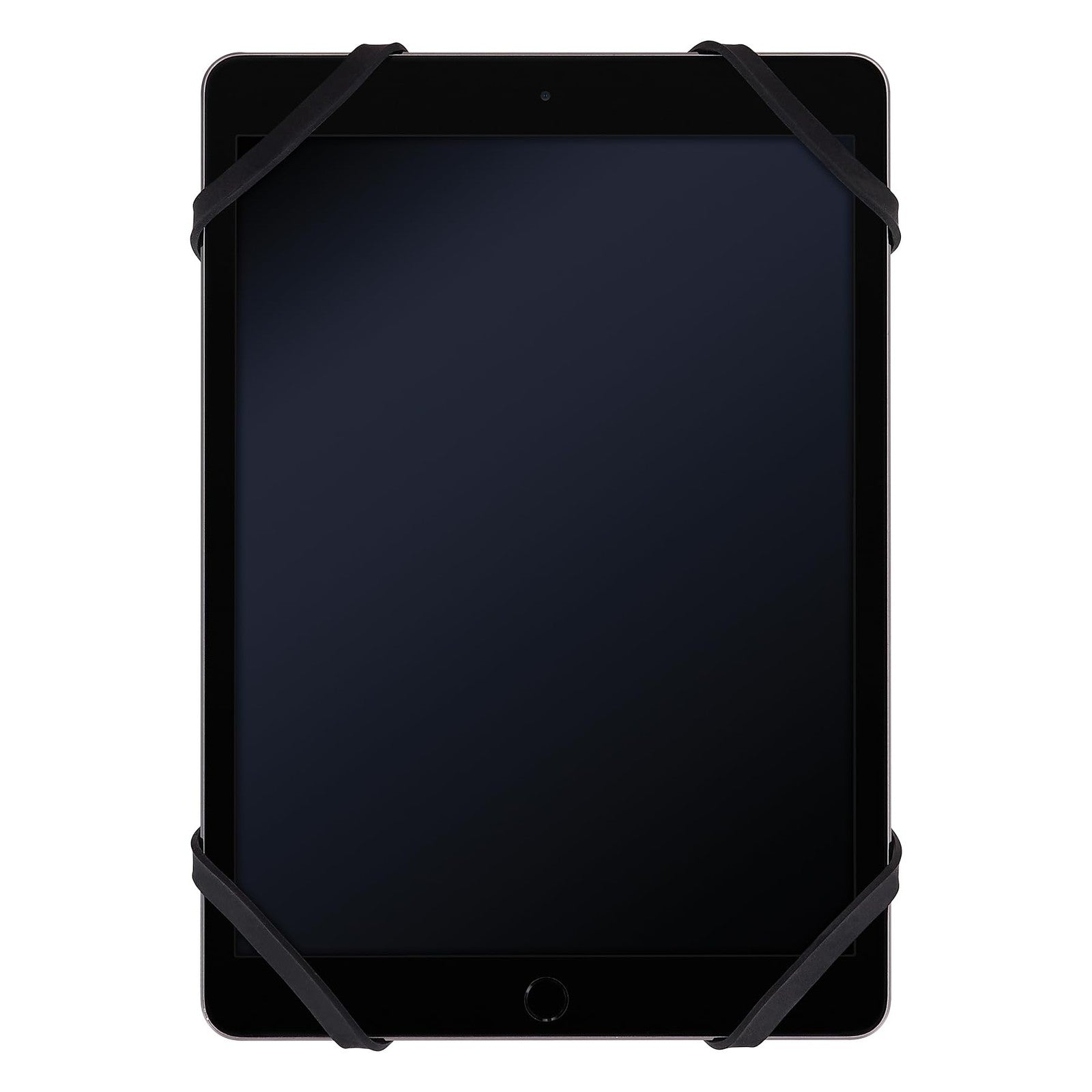 Ergodyne Squids 5549 tablet holder with detachable shoulder strap, black portable mobile device case with adjustable strap.