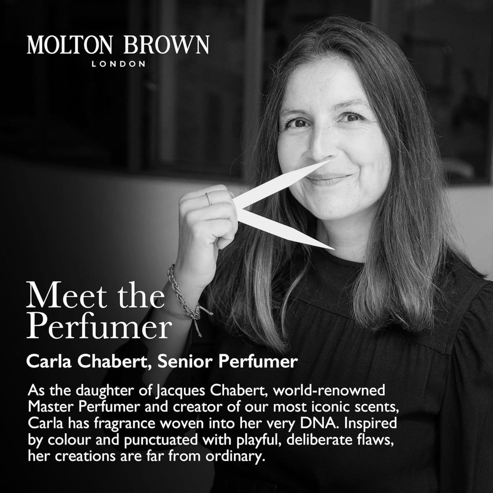 Molton Brown Coastal Cypress & Sea Fennel Conditioner bottle with label, showcasing sleek packaging and product branding.