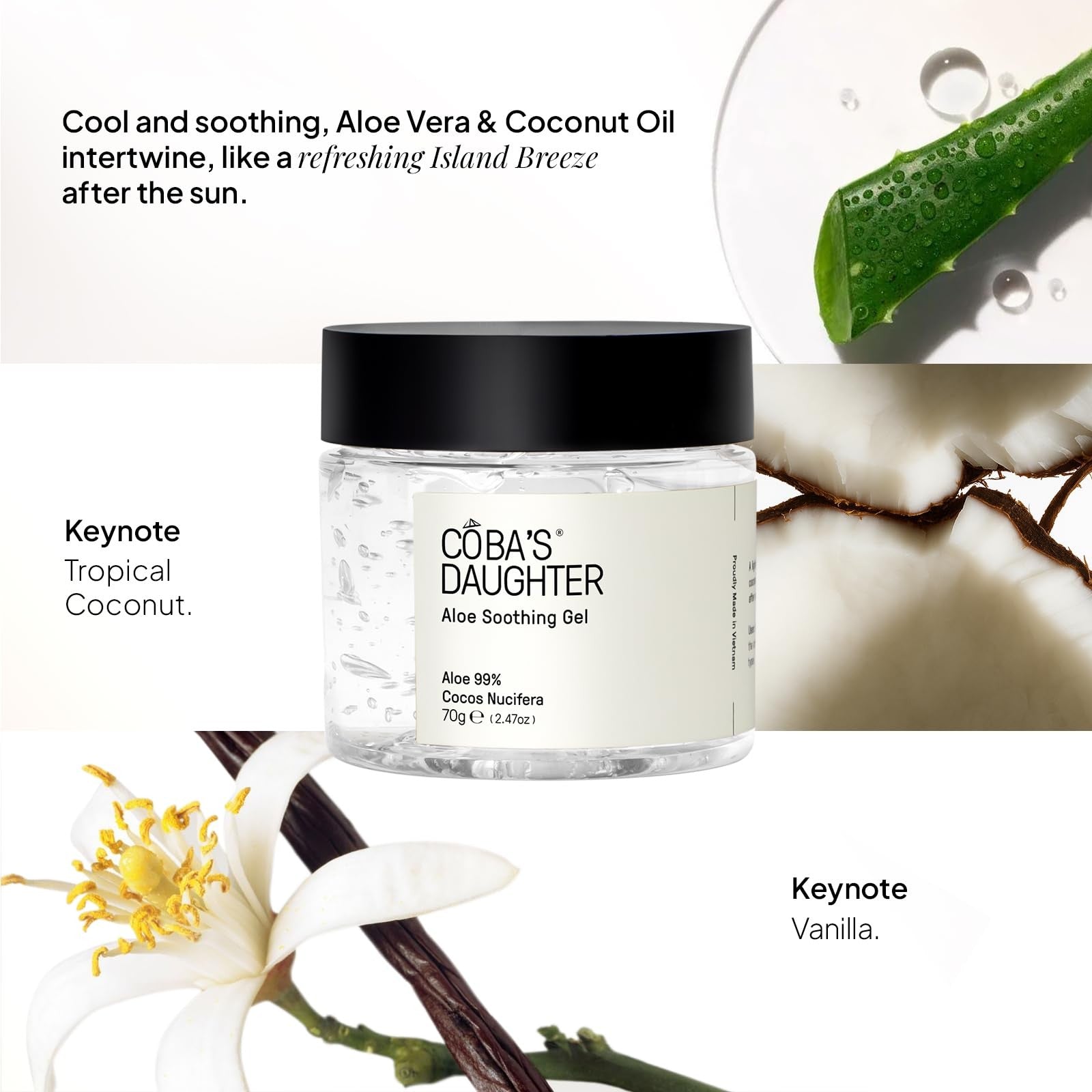 COBA'S DAUGHTER luxury spa gift set for women, 3-piece mini body care trio including lotions and scrubs in elegant packaging.