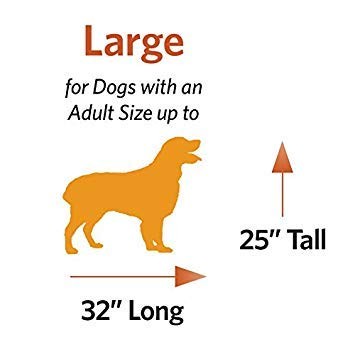 Orthopedic dog bed by MidWest Homes for Pets with removable cover and Teflon F stain-resistant fabric for comfort and durability.
