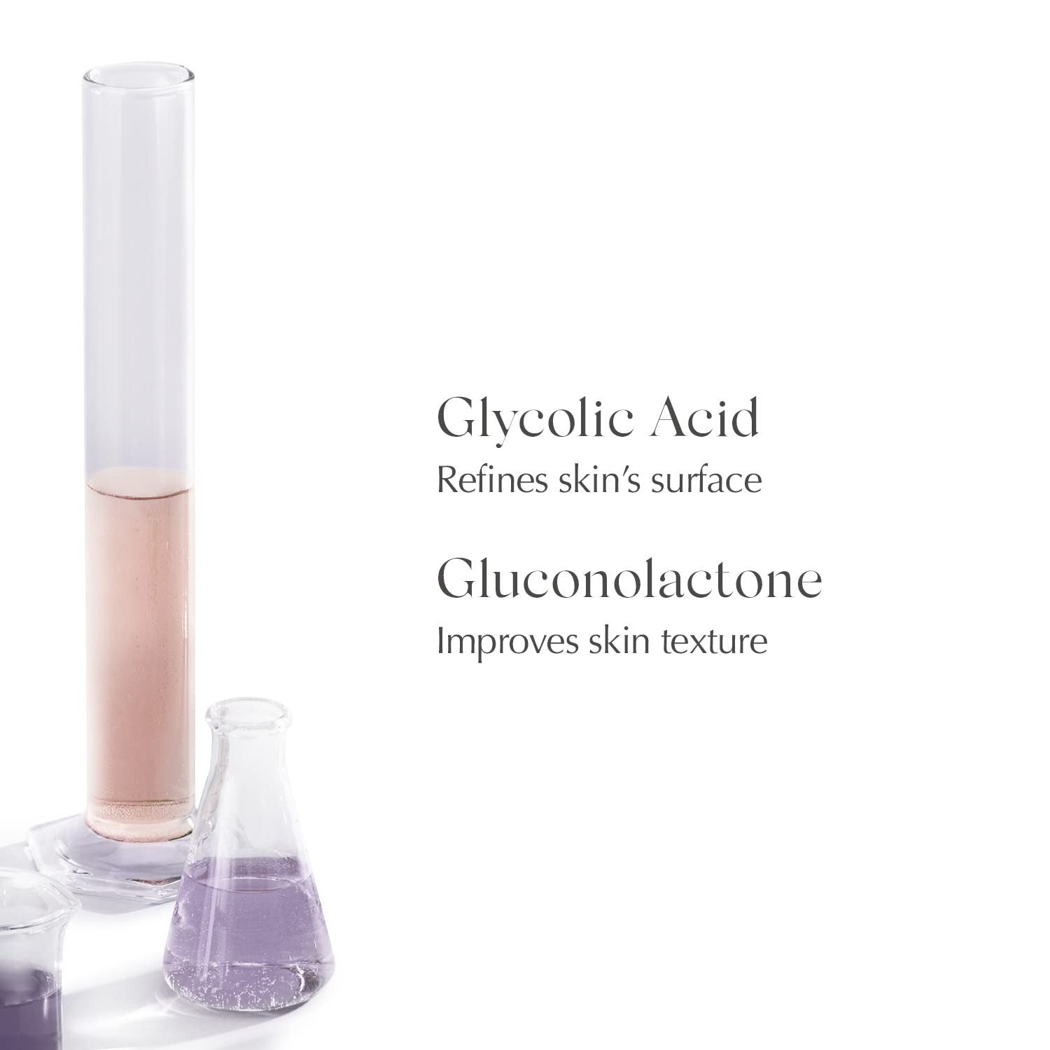 EXUVIANCE Deep Clean AHA Foaming Face Cleanser with glycolic acid and makeup removal properties, shown in a pump bottle.