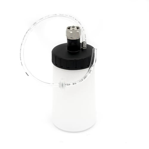 Fuji Spray 9080 Mini-Cup Set, 3-piece, small spray cups with nozzles for detailed painting and finishing projects.