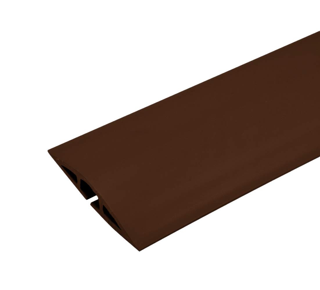 Wiremold CDB-15 15-foot floor cord cover from Legrand Wiremold, designed to hold and protect a single electrical cord.