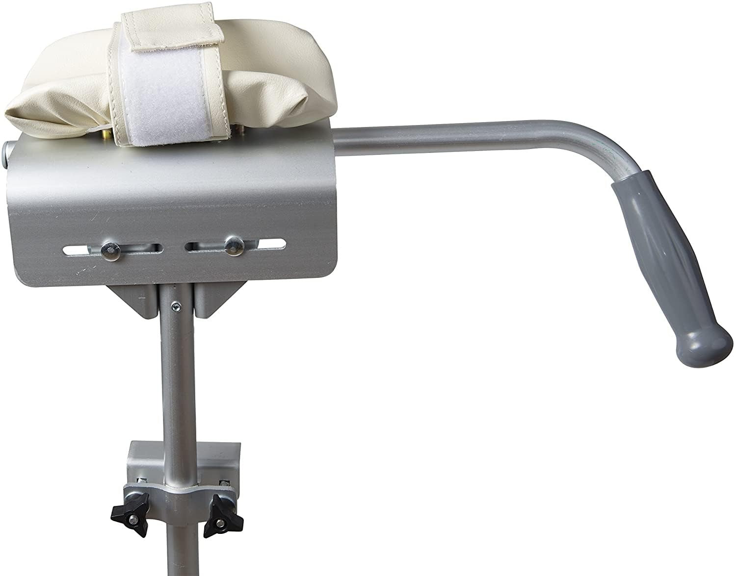 DMI MABIS walker platform attachment with adjustable padded cuff, lightweight aluminum design for added support and stability.