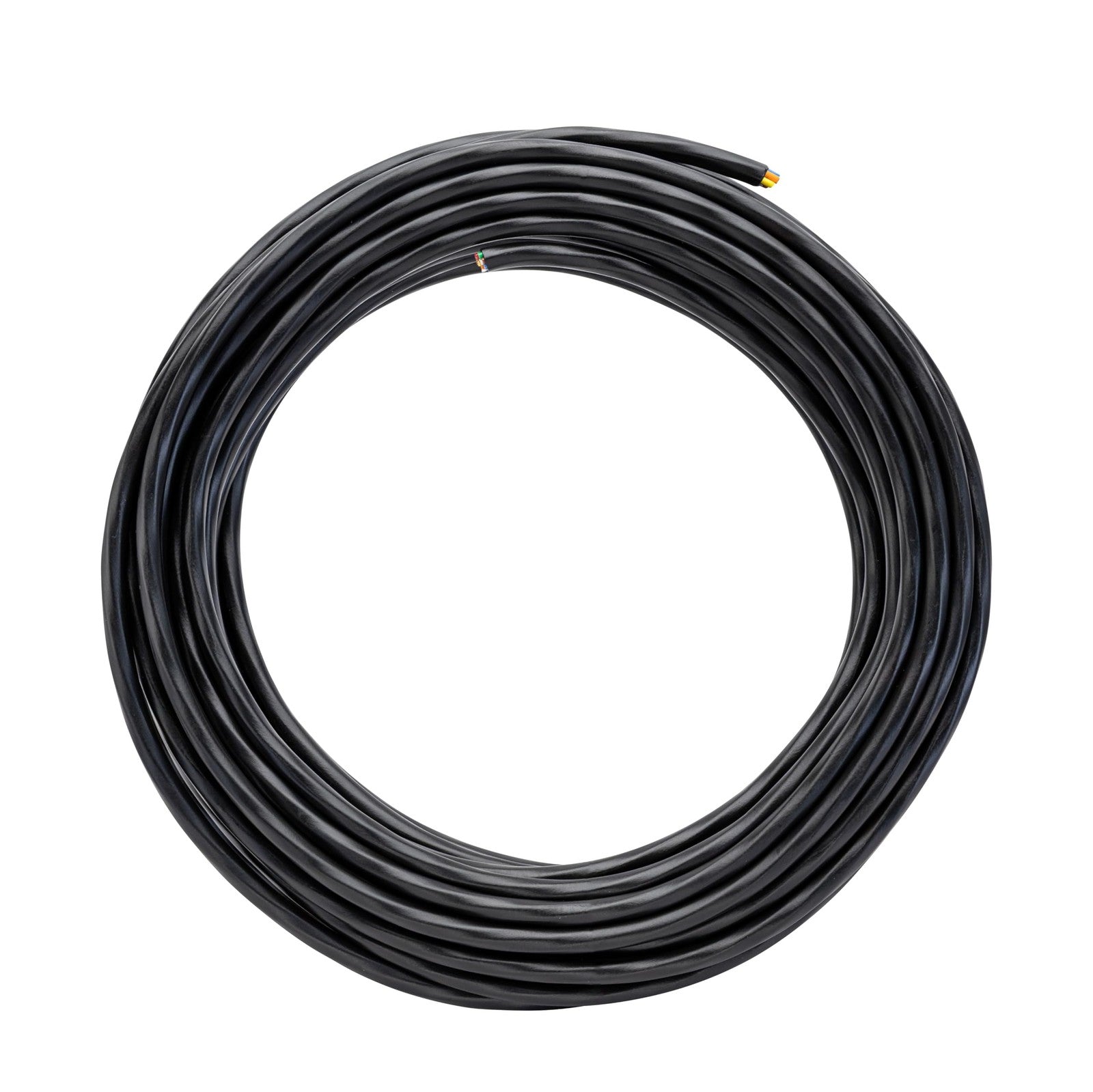 Orbit 57088 underground sprinkler wire, 7-strand solid, 100 ft length, UF/UL listed, suitable for irrigation systems.