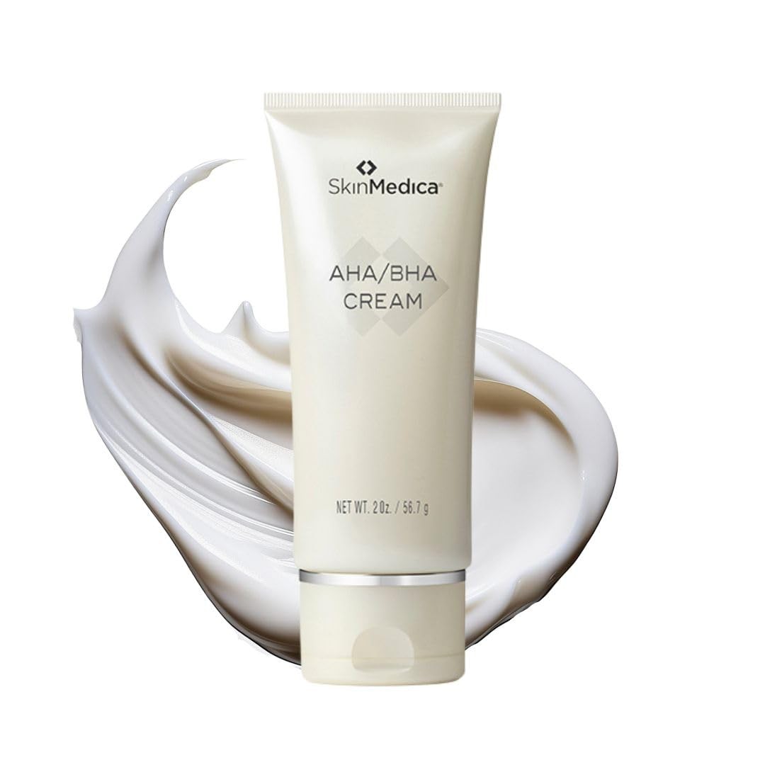 SkinMedica AHA/BHA cream for women, age-defying facial exfoliating cream, smooths and revitalizes skin.