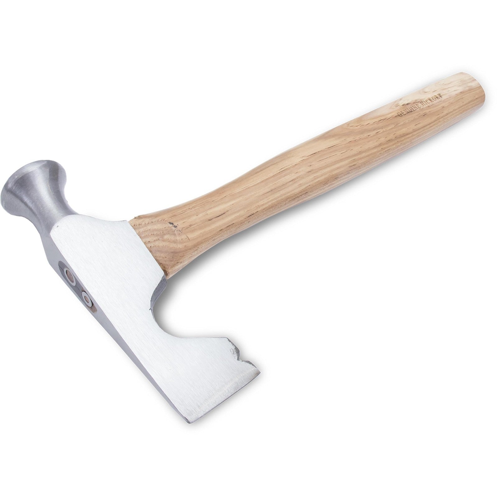 Marshalltown drywall hammer with 13.25-inch hickory handle, featuring a durable steel head for drywall installation and demolition.