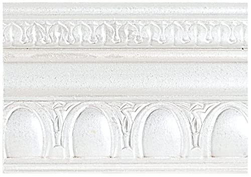 Modern Masters 1-gallon Pearl White Metallic Satin Water-Based Decorative Paint showcasing smooth, reflective metallic finish.