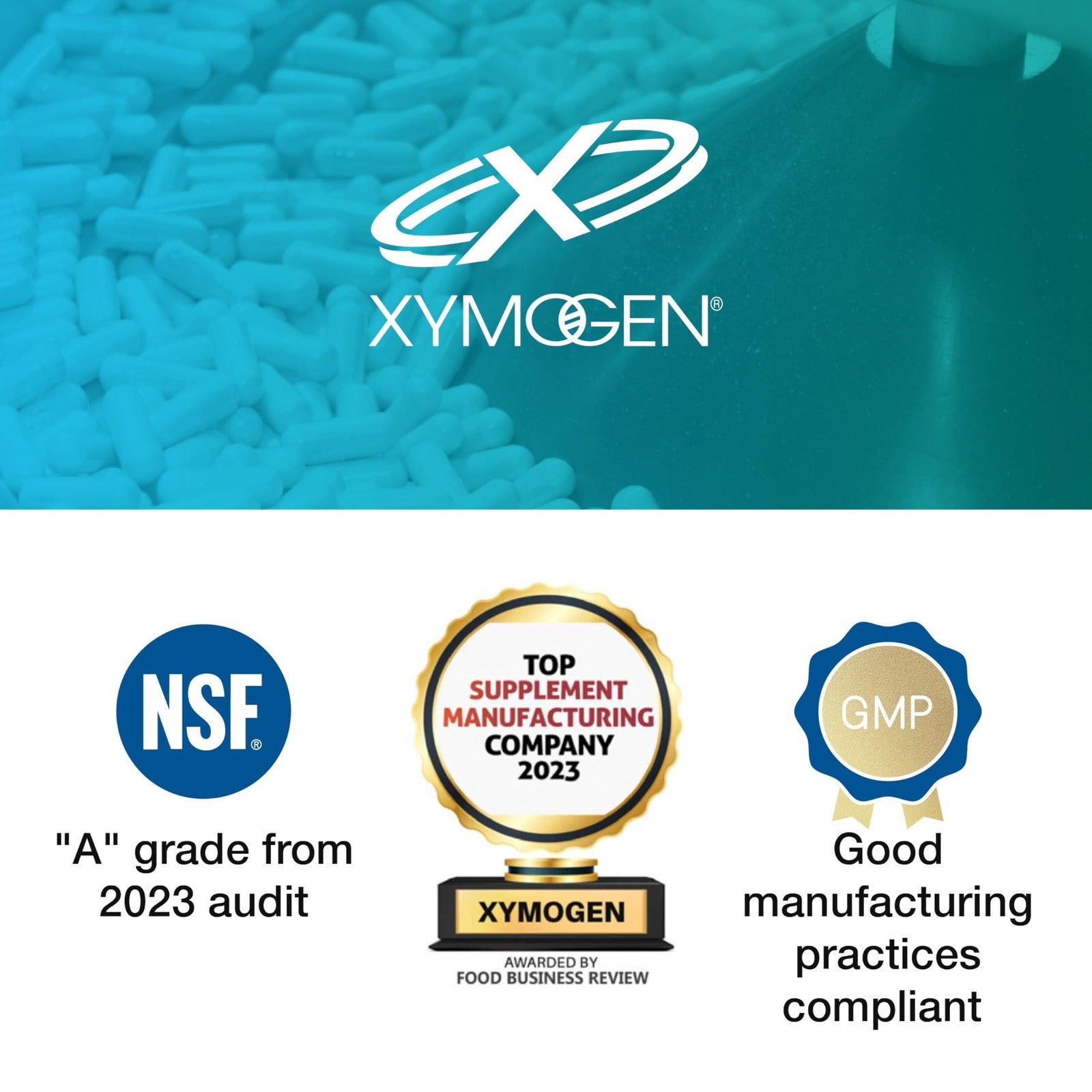 Bottle of Xymogen Bio C 11 vitamin C supplement with citrus bioflavonoids for immune support, displayed with supplement label.