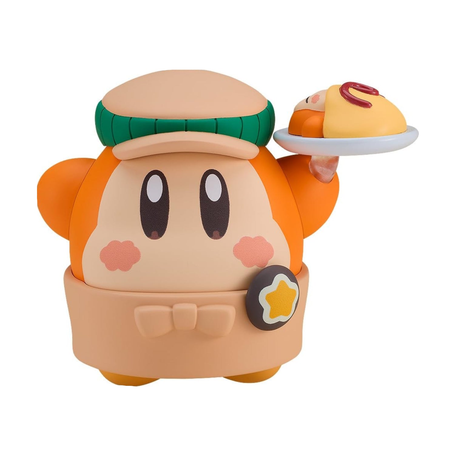 Kirby Café Waddle Dee Nendoroid action figure by Good Smile Company, featuring a cute Waddle Dee character with detailed accessories.