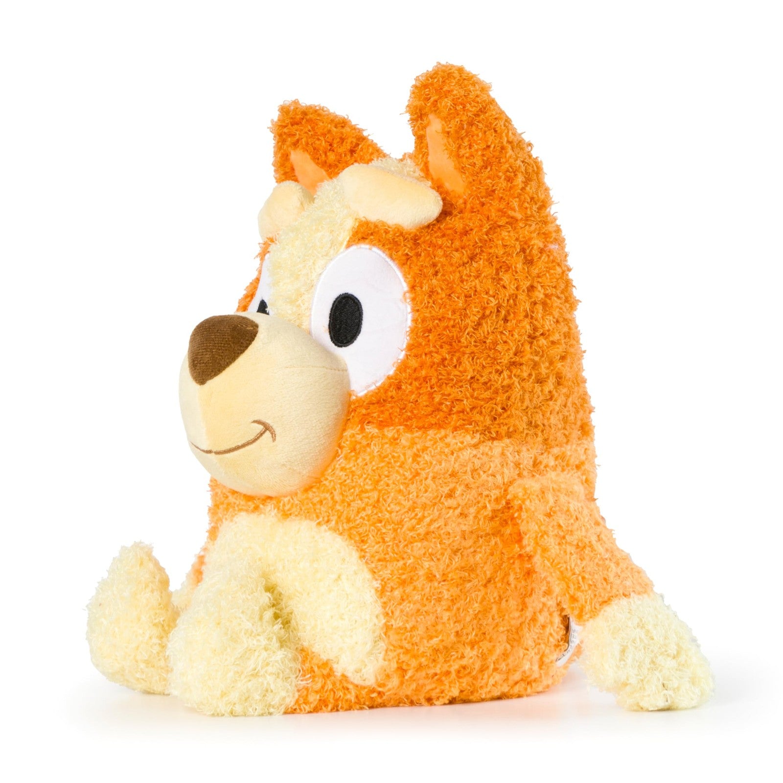 Jay Franco Bluey plush pillow buddy, soft stuffed 17-inch plushie pillow featuring Bluey character for kids' comfort and play.