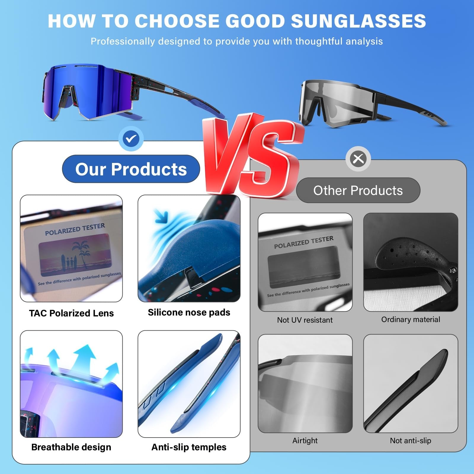 DioKiw 4-pack kids polarized sunglasses with colorful frames for boys and girls, suitable for baseball and outdoor activities.