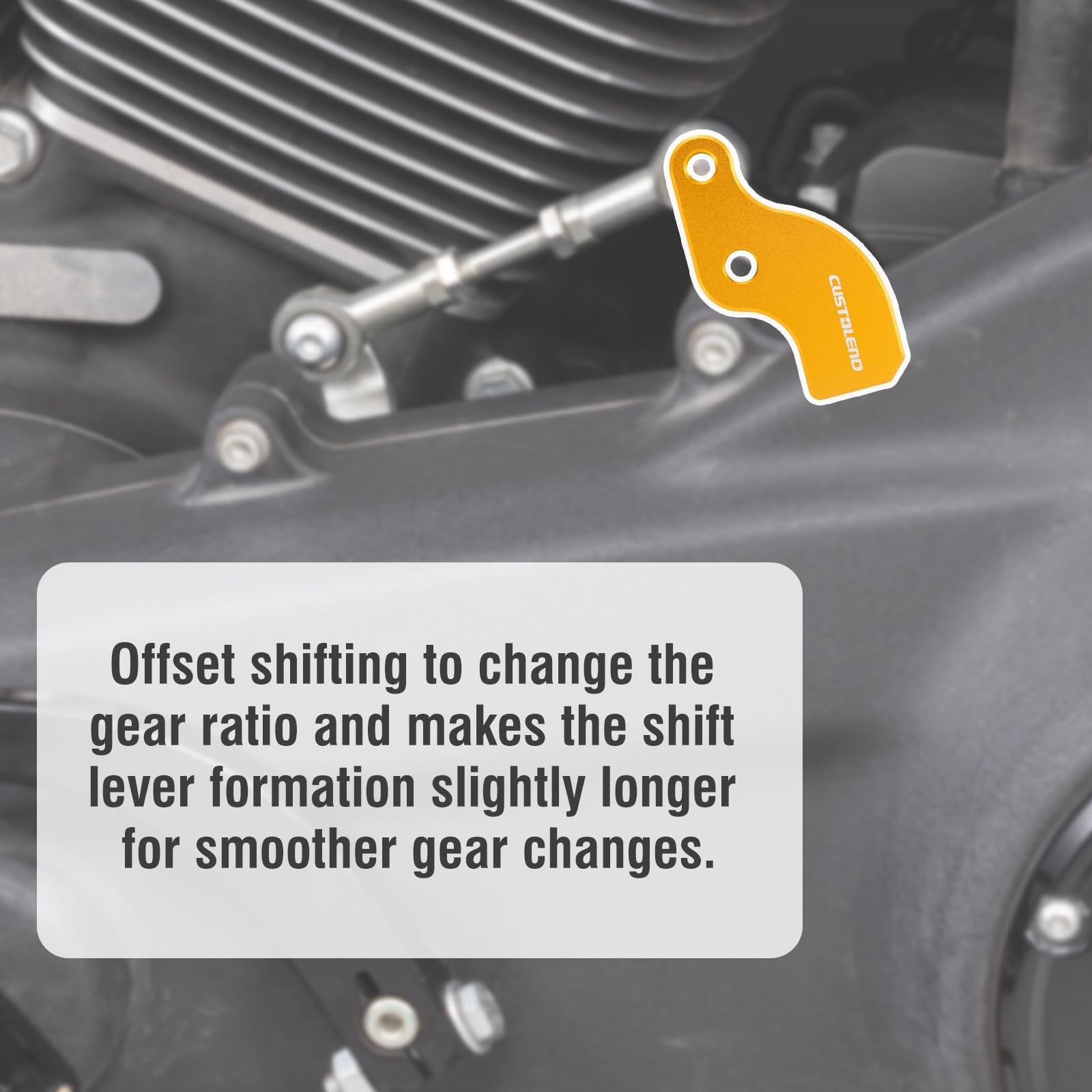 Motorcycle neutral gear shifter kit for Harley with easy find shift, M8 neutral gear, compatible with Harley models, durable and reliable.