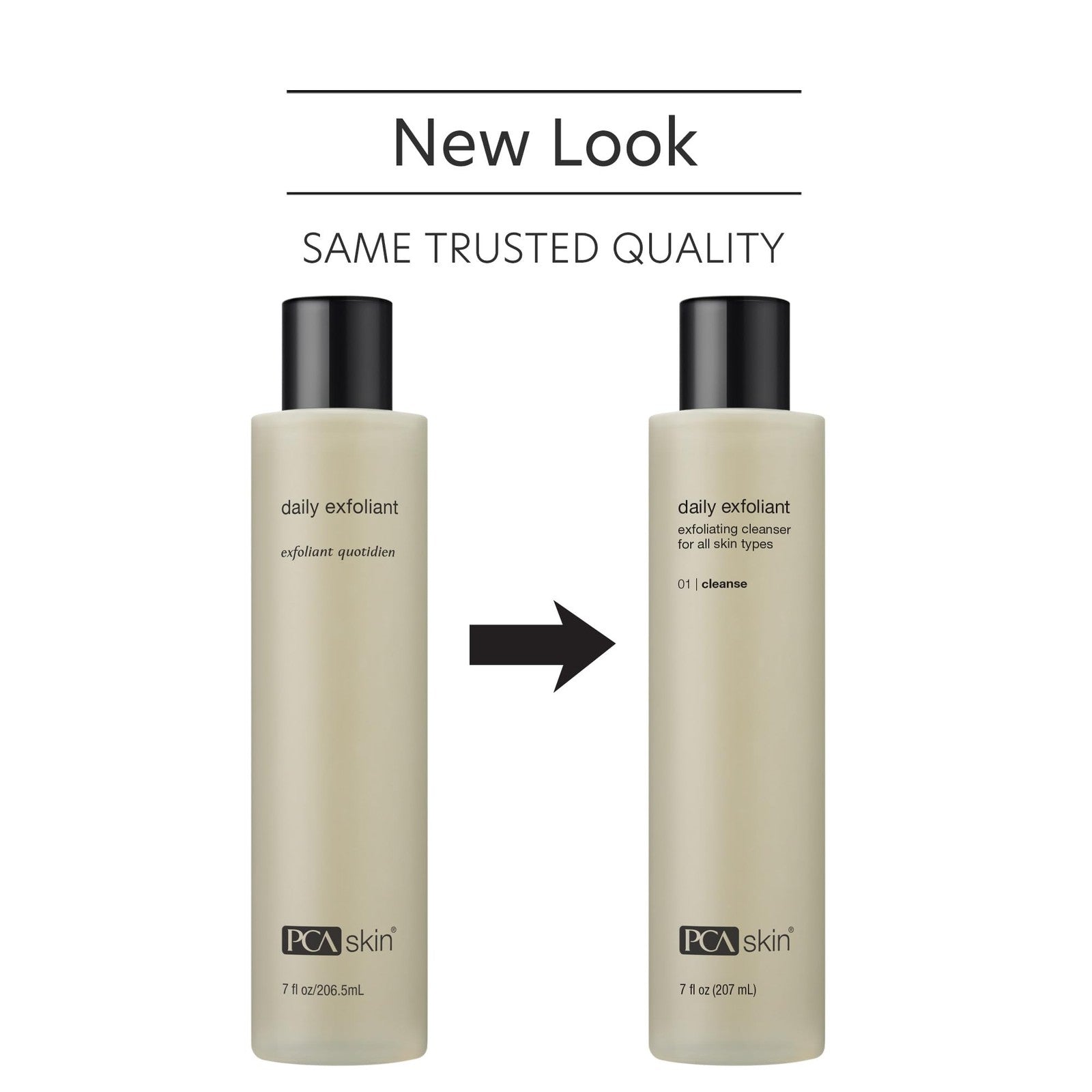 PCA SKIN Daily Face Exfoliant Cleanser and Moisturizing Face Wash gently cleansing the skin with exfoliating properties.