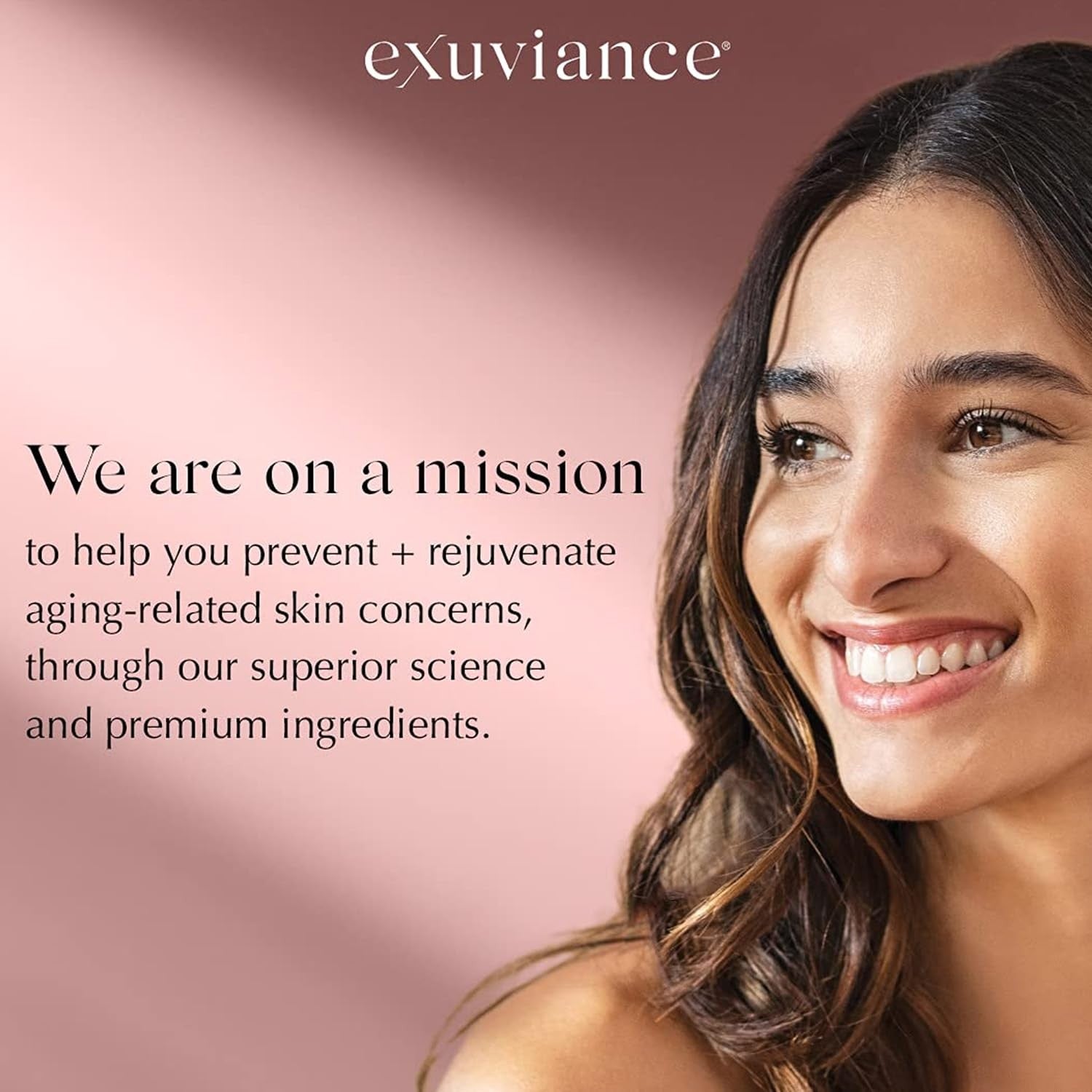 EXUVIANCE Deep Clean AHA foaming face cleanser with glycolic acid, showing a white bottle with a pump dispenser and clean design.