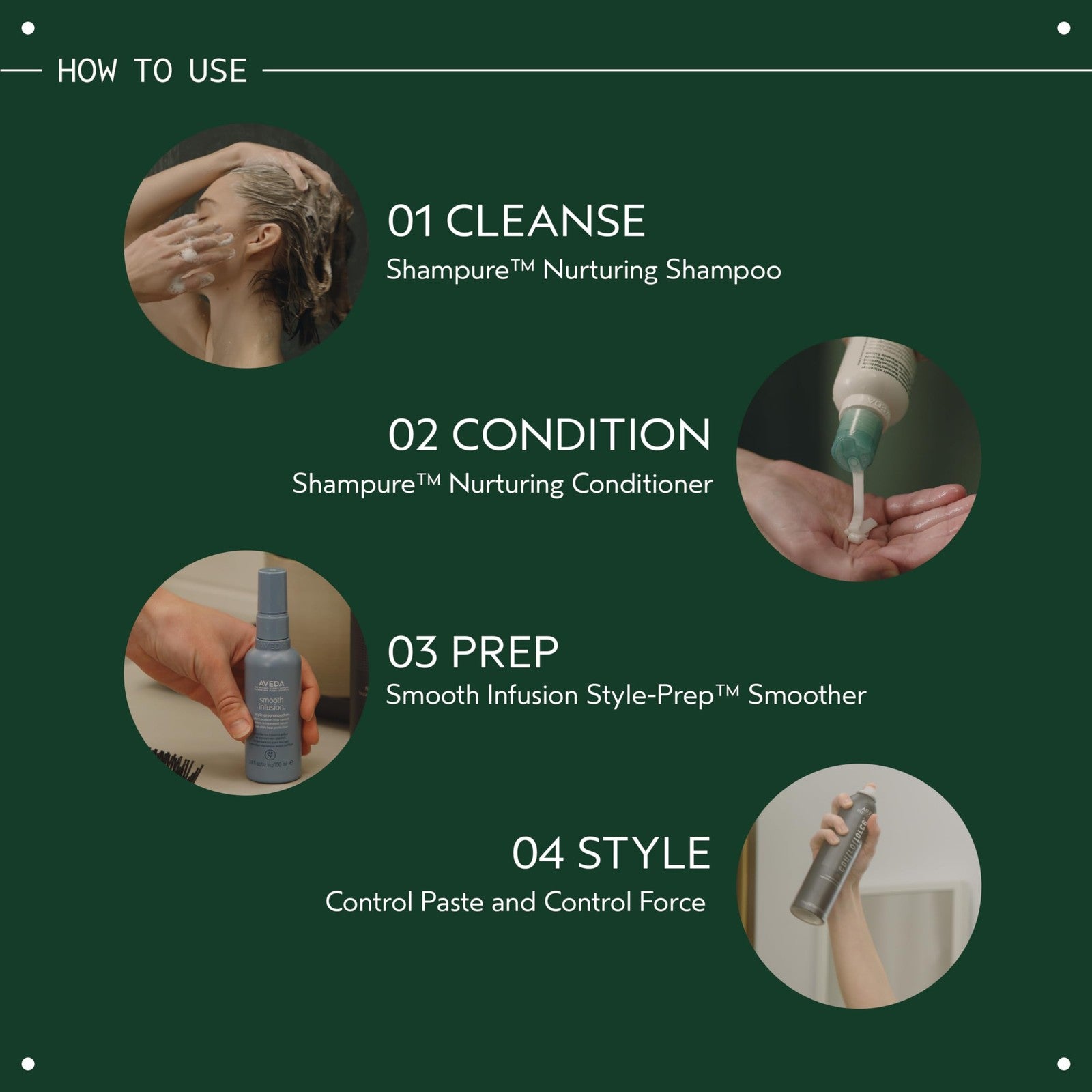 Aveda Shampure Nurturing Shampoo and Conditioner gift set with bottles of daily shampoo and conditioner for healthy hair.