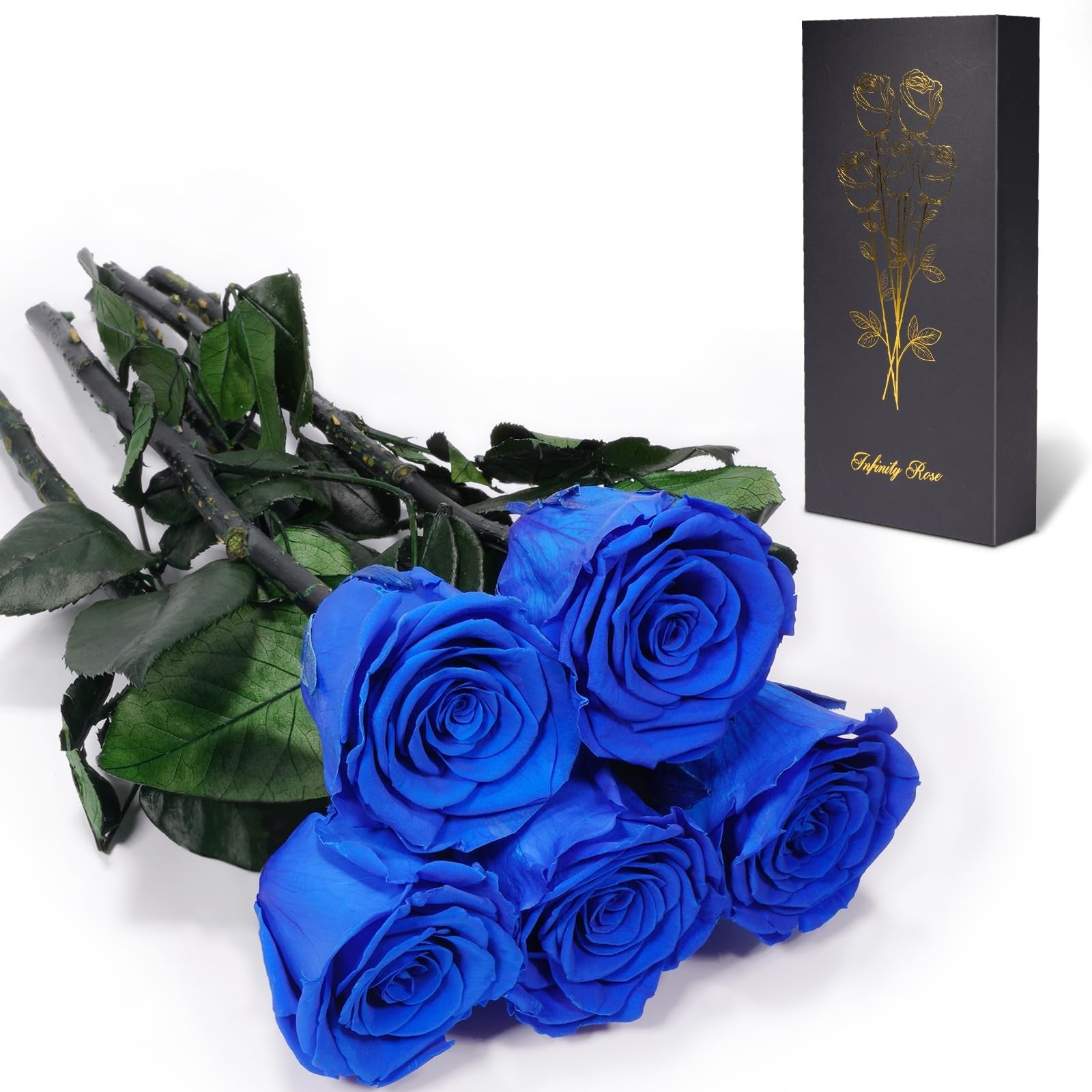 Yamonic preserved rose flowers gift set, ideal for moms and grandmas, featuring elegant, long-lasting floral arrangements.