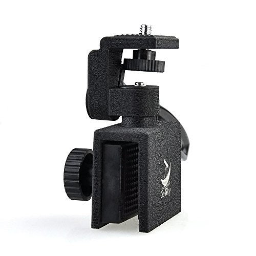 Gosky adjustable vehicle car window mount for binoculars, securely holding spotting scope in a car window for easy viewing.