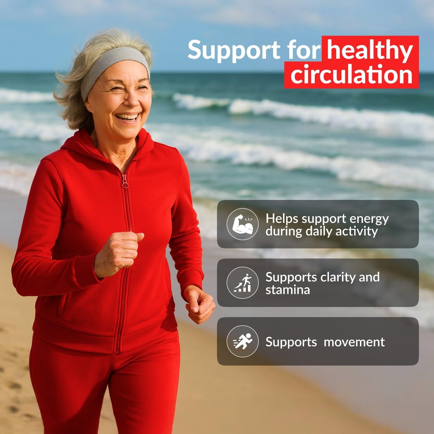 Kardovite Herbal Circulation Support Drops 100ml bottle with dropper, herbal supplement for circulatory wellness.