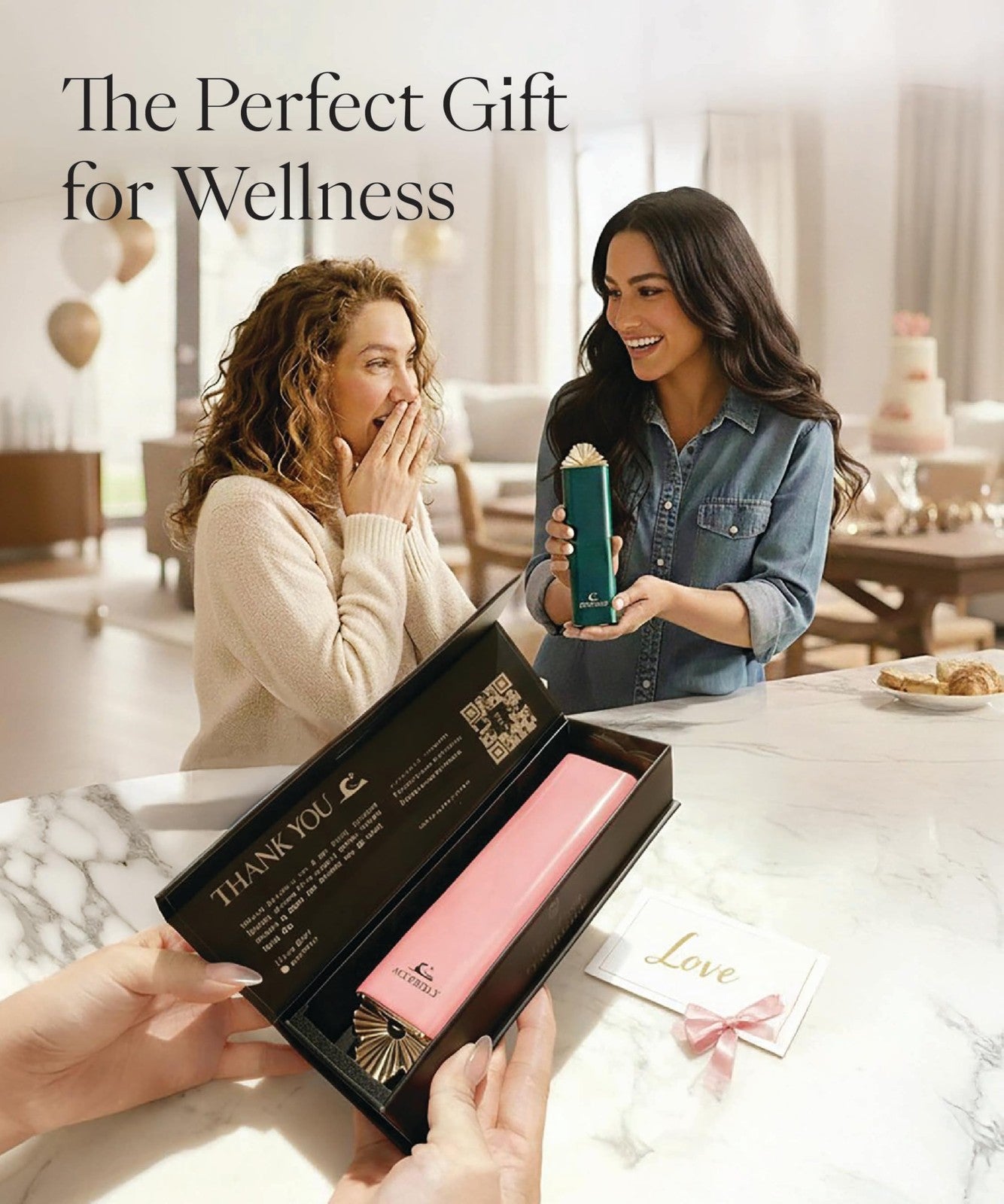 Accordly Premium Weekly Pill Organizer, compact 7-day pill case in light color for purse storage with individual compartments.