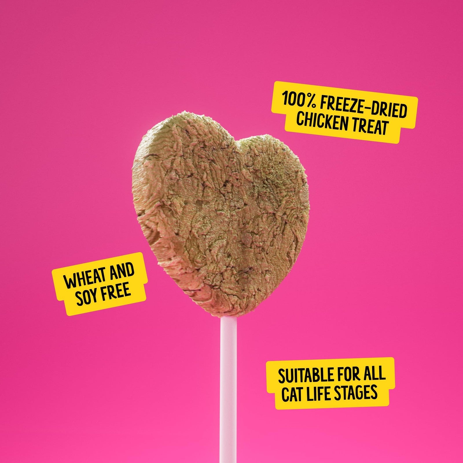 Bonkers Purrpops freeze-dried catnip flavor lollipop cat treats, 52-count package, featuring colorful treat illustrations.