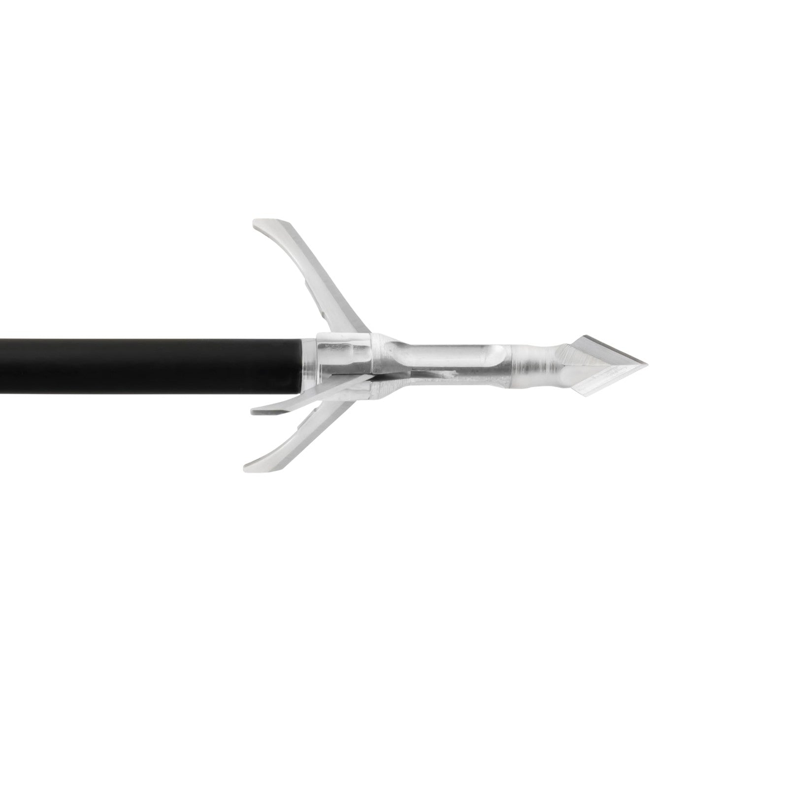 Grim Reaper Broadheads 1873 X-Bow Mechanical Broadhead with Razor Cut blades, featuring a black and silver design for hunting.
