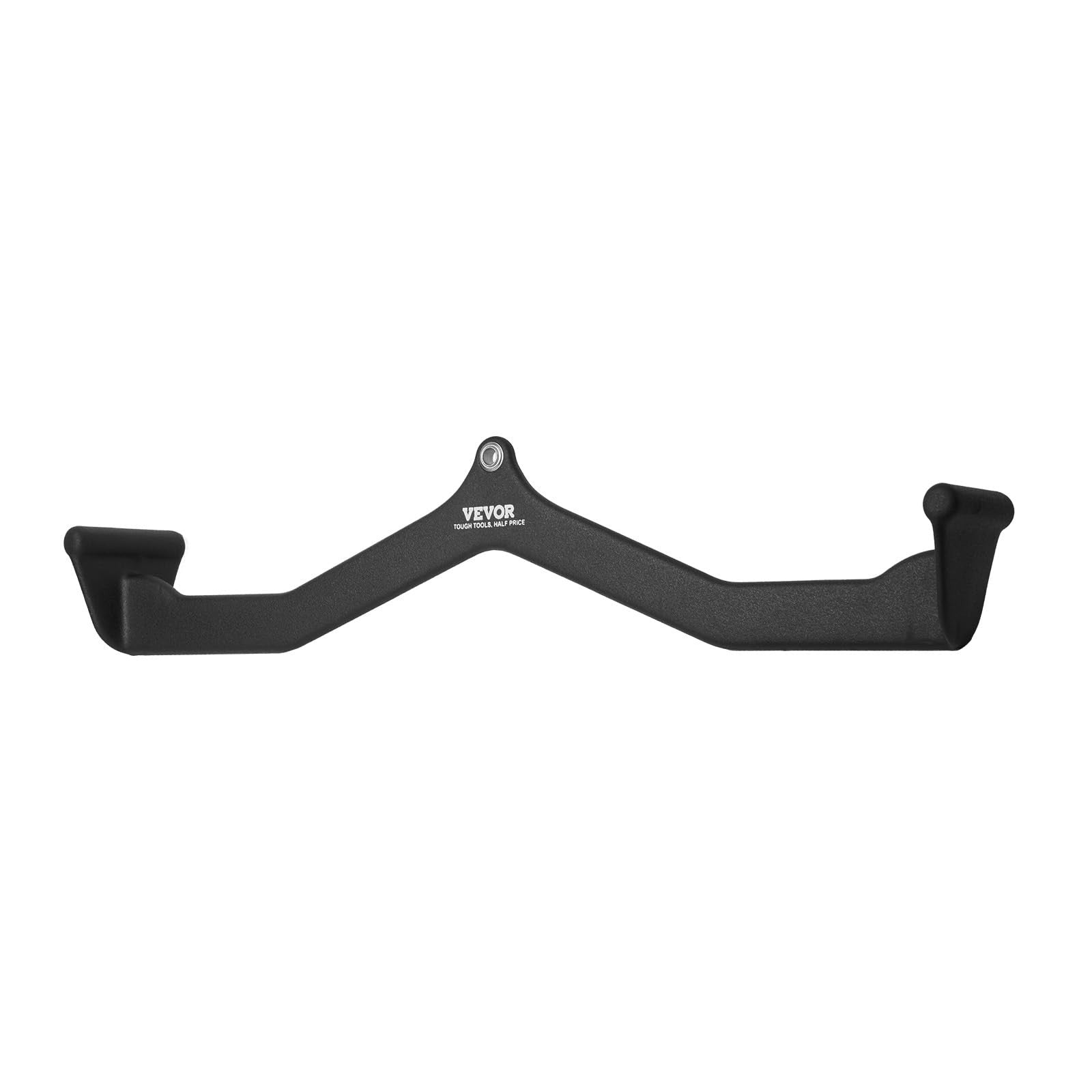 VEVOR LAT pulldown attachment with V-bar for cable machine rowing and tricep exercises, made of durable metal.