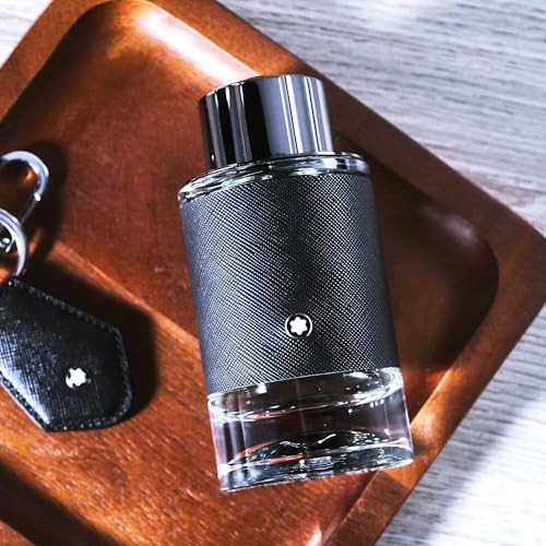 MONTBLANC Explorer shower gel in 5 fl oz bottle with sleek packaging and label, suitable for daily use.