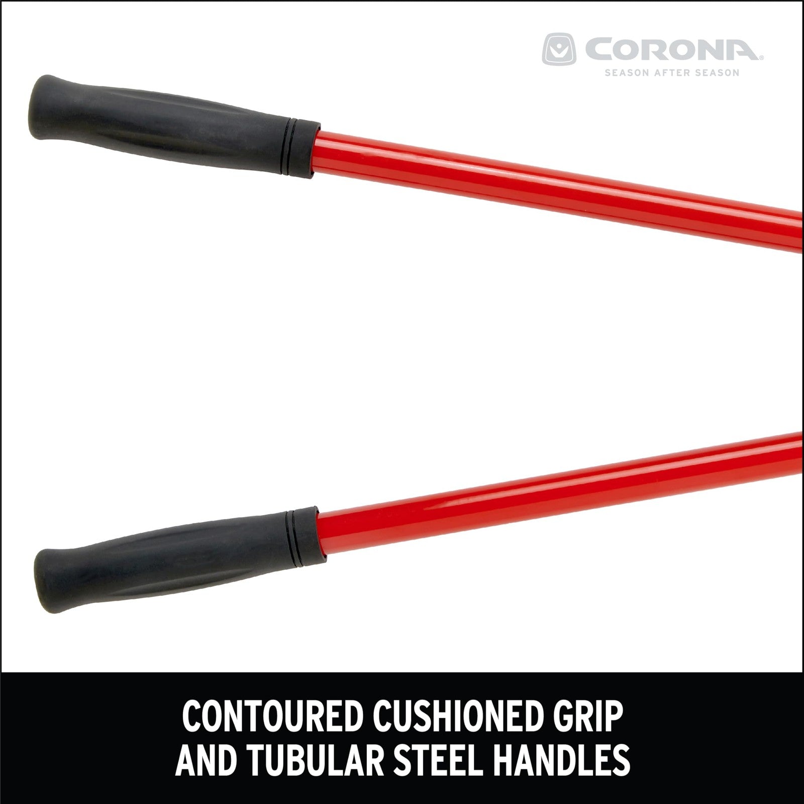 Corona SL 3310 Bypass Lopper with 24-inch steel handles and 1.5-inch cut, ideal for pruning branches.