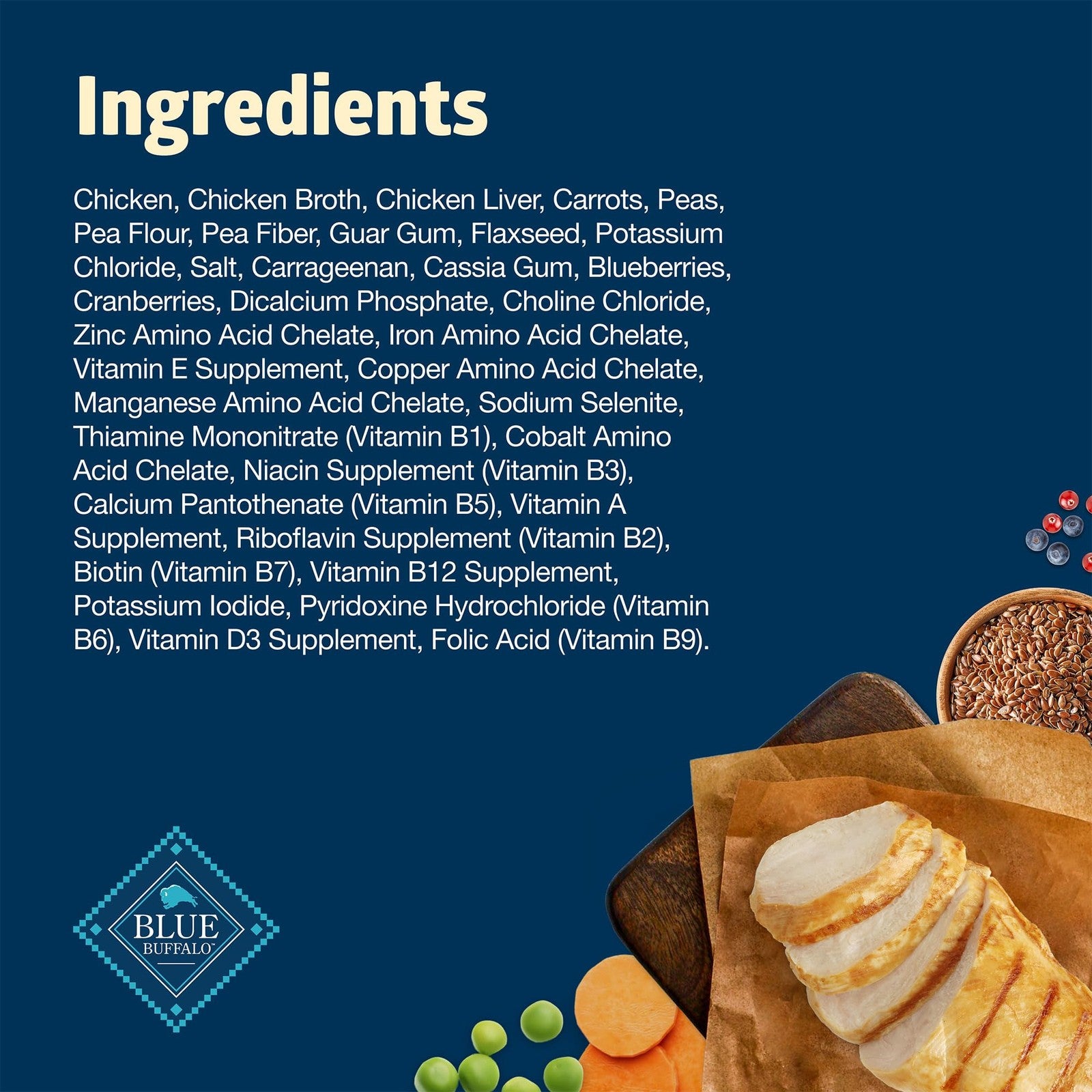 Blue Buffalo Freedom grain-free senior wet dog food in a bowl, featuring moist, colorful chunks of dog food suitable for older dogs.