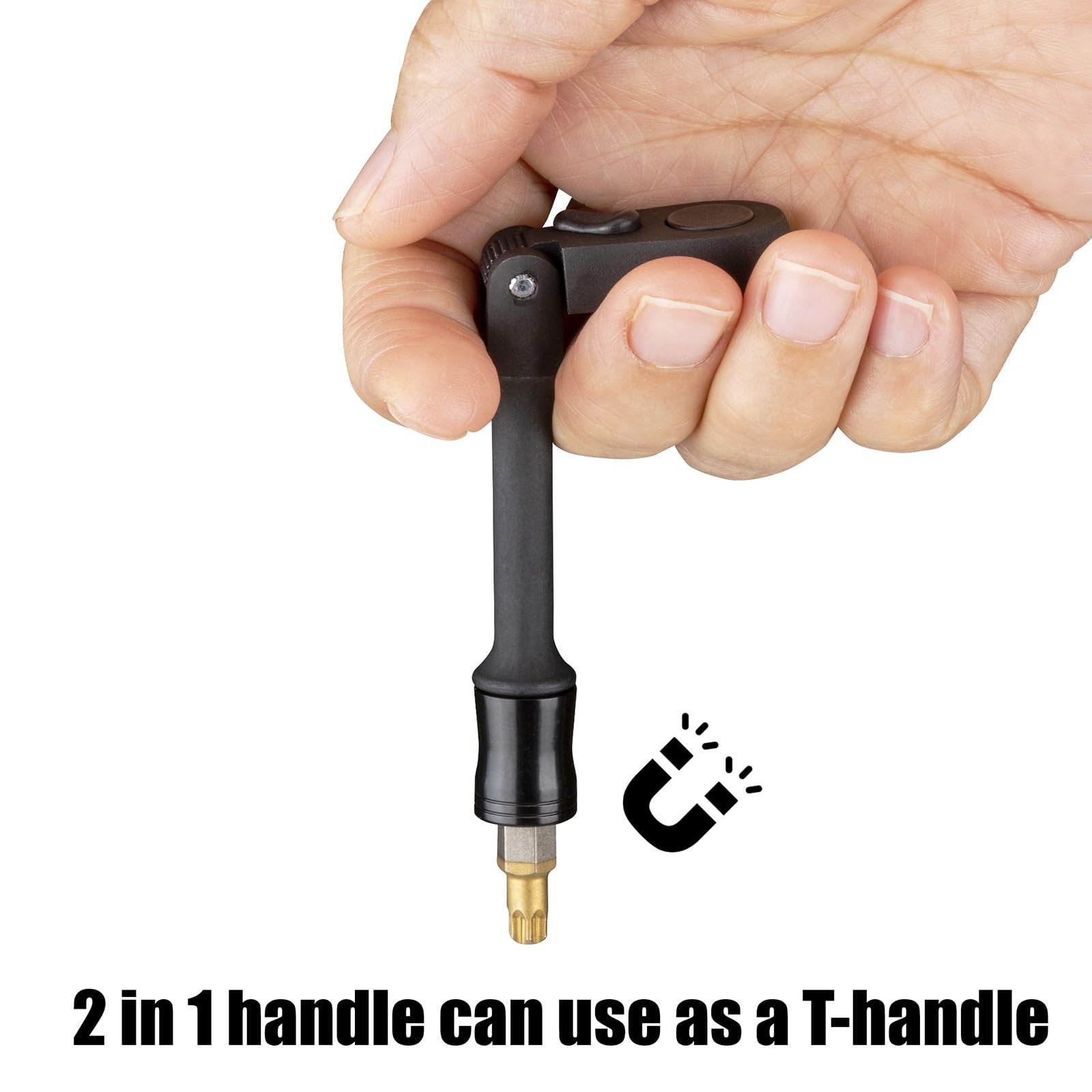 KESI 29-piece Torx bit set with ratchet and flex-head design, S2 steel with TiN coating for durable precision.