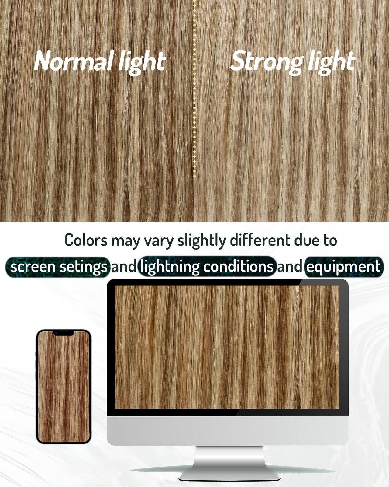 Runature blonde tape-in human hair extensions shown in seamless, natural-looking tape-in extension style.