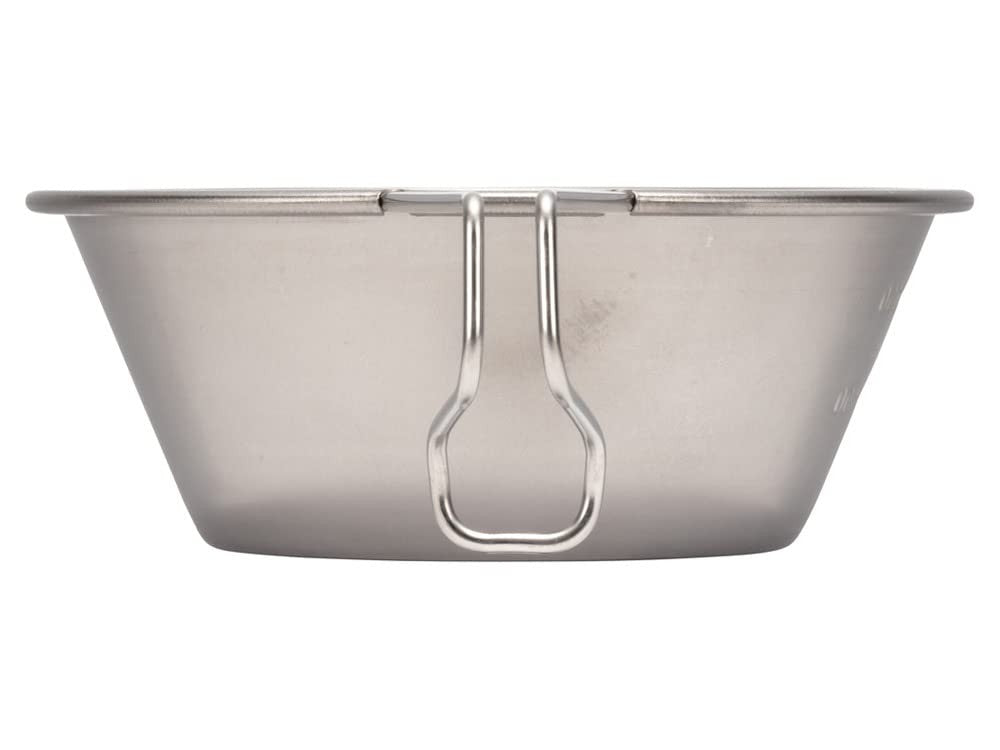 Snow Peak Titanium Sierra Cup, Japanese titanium camping cup with a sleek, lightweight design and lifetime durability.