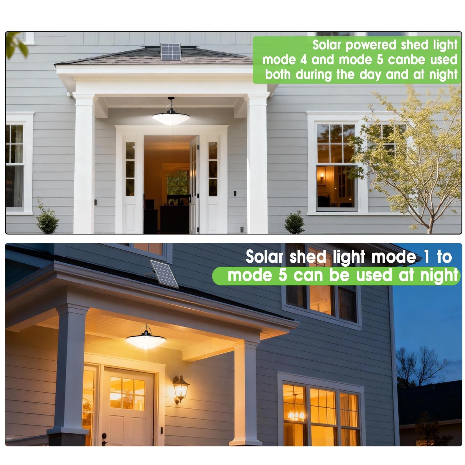 Latband solar shed light with 198 LED, motion sensor, outdoor indoor use, 1200 lumens, solar-powered for energy-efficient lighting.